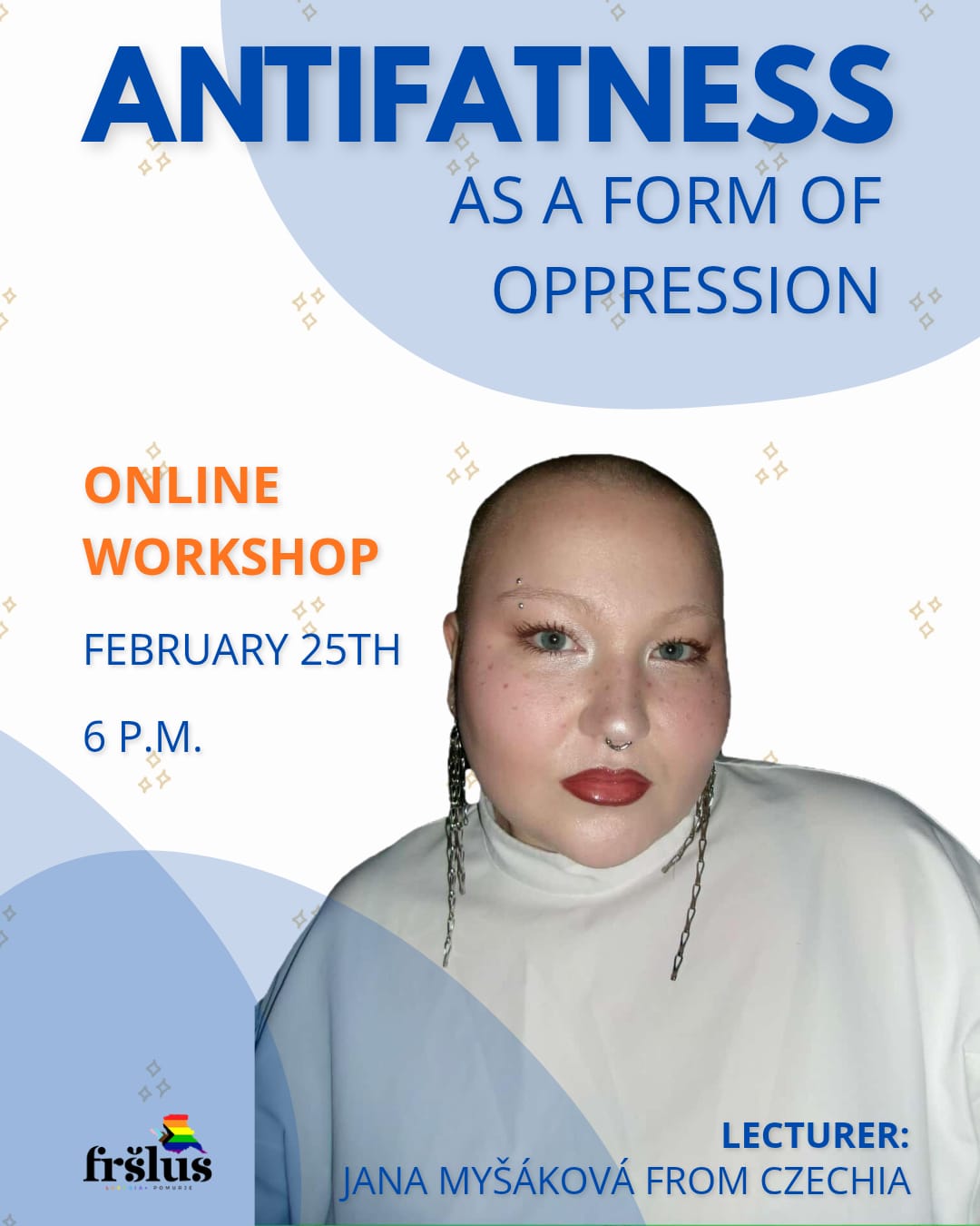 Antifatness as a form of opression: Online workshop in English